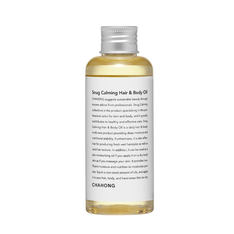 CHAHONG Snug Huile Calmante Corps & Cheveux 150ml