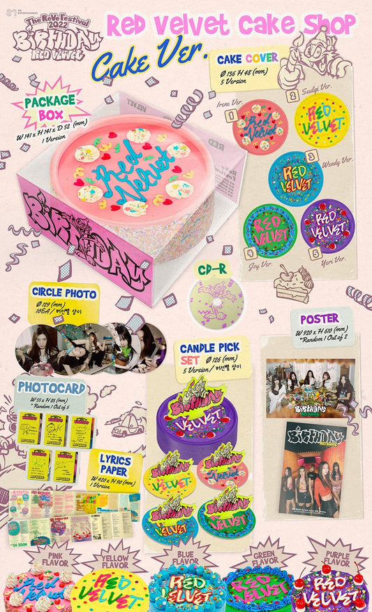 Red Velvet - The ReVe Festival 2022 - Birthday (Cake Ver.) - Daebak