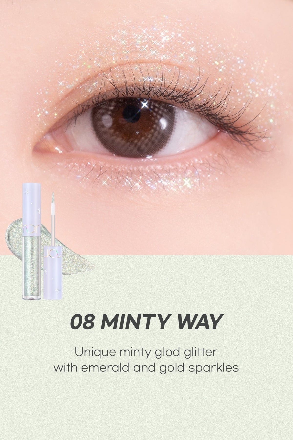 rom&nd The Universe Liquid Glitter 2g (4 Colors) - Daebak