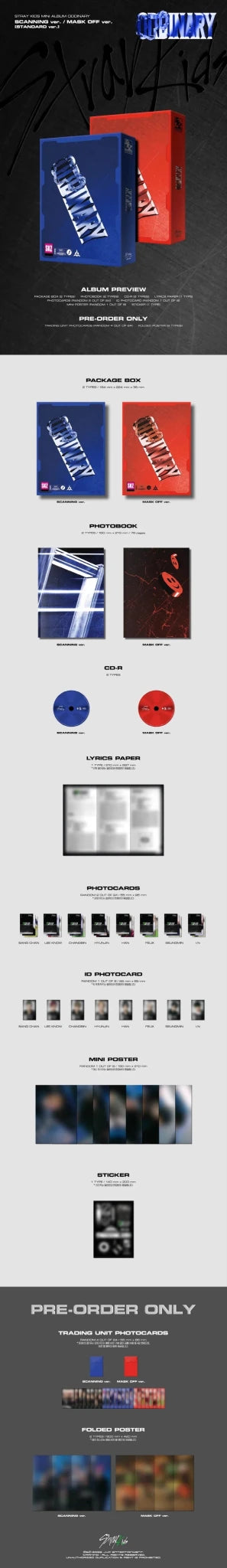 Stray Kids Oddinary Mini Album (Standard Version) - Daebak