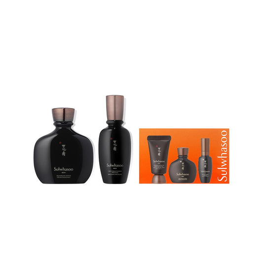 Sulwhasoo Men Basic Set (Recharging Serum 140ml+Skin Strengthening Emulsion 90ml) - Daebak