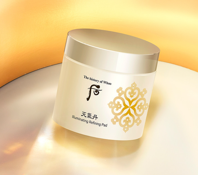 Discos iluminadores y refinadores Cheongidan de THE WHOO 160ml/60uds.