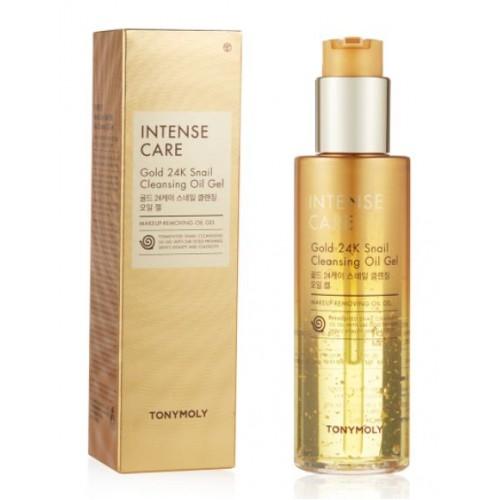 TONYMOLY Intense Care Gold 24k Gel olio detergente alla bava di lumaca 190ml