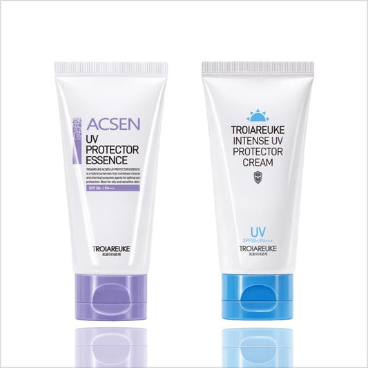 TROIAREUKE Seoul Солнцезащитная сыворотка с эктоином и эффектом выравнивания тона SPF50+ PA++++ 50 мл