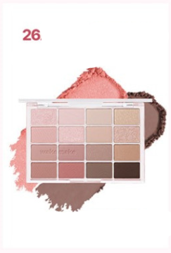WAKEMAKE Soft Blurring Eye Palette 14g (17colors)