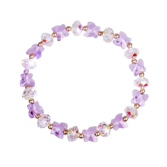 Women's Korean Style Butterfly Crystal Fashion Fresh Bracelet - Daebak