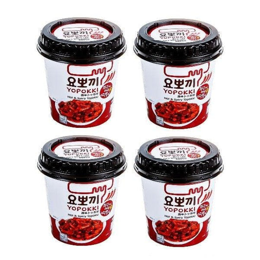 Yopokki Tteokbokki Cup (4pcs) - Daebak