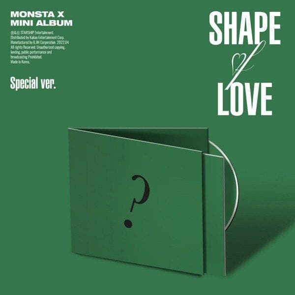 MONSTA X - SHAPE of LOVE 11th Mini Album
