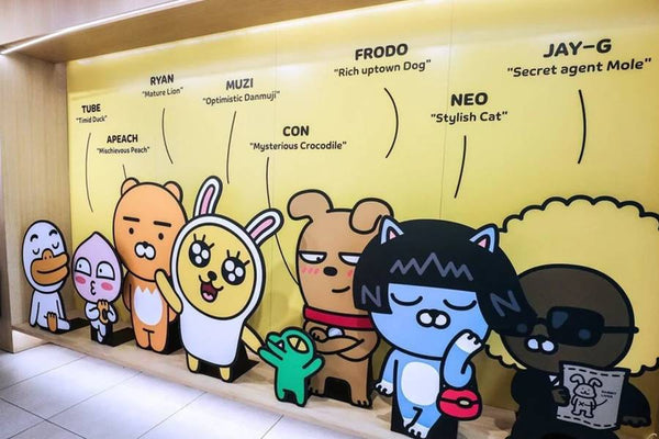 韓国で行くべきキャラクターカフェ 7 選