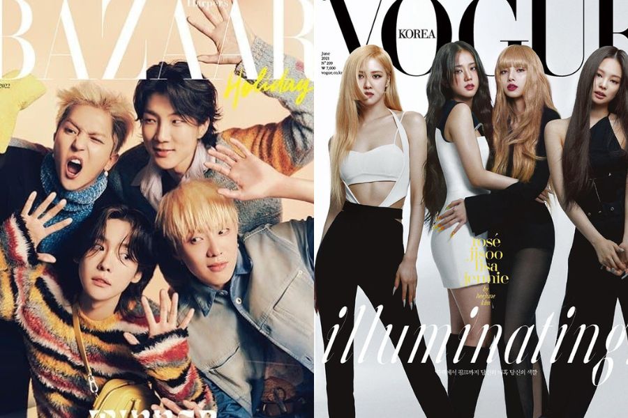 BTS Louis Vuitton 2022 photoshoot; captured in the January 2022 special  edition of Vogue-GQ from Virgil Abloh's