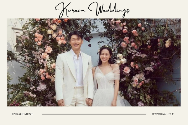 韓国の結婚式 - 結婚式の日の伝統に従う婚約