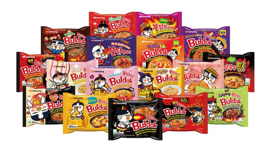 Buldak Flavors Ranked by Spice Level
