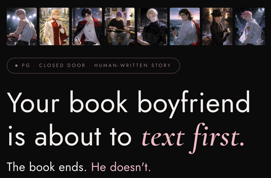 Witness Mark: What If Your Book Boyfriend Could Text You Back?
