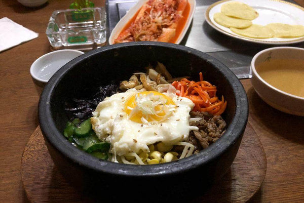 A Triple-Course Korean-Style Meal