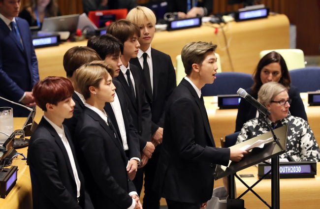 BTS Becomes First Boyband to Address the United Nations - Daebak