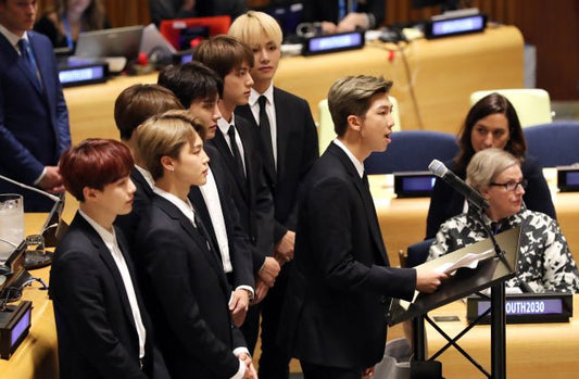 BTS Becomes First Boyband to Address the United Nations - Daebak