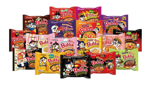 Buldak Flavors Ranked by Spice Level - Daebak