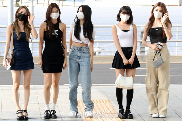 ランウェイ準備完了: K-POP アイドルの夏の空港ファッション