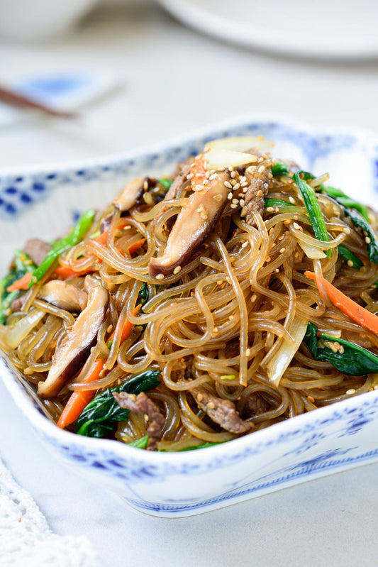 Japchae: Korea’s Beloved Glass Noodle Stir-Fry - Daebak