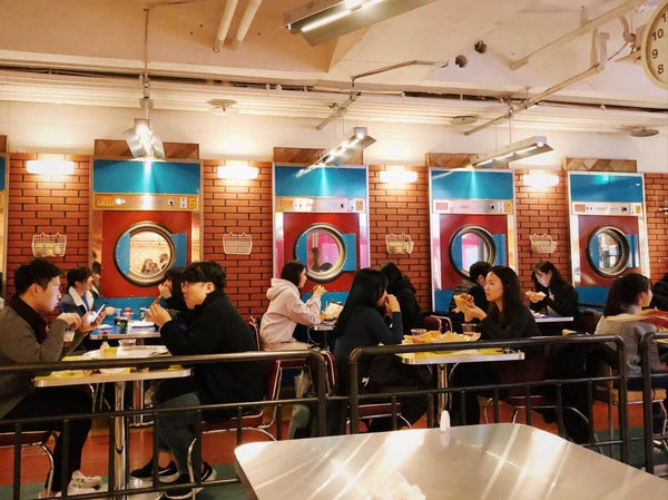 Séance photo pour les fans de K-Pop : pizza à la lessive
