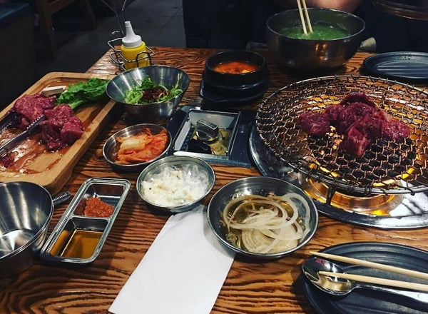 Koreanisch -Grill -Hot Spots zum Auschecken