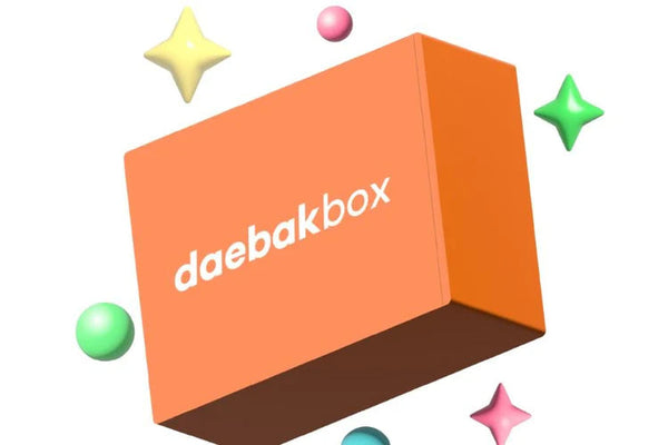 Aviso oficial para 2022 Winter Daebak Box