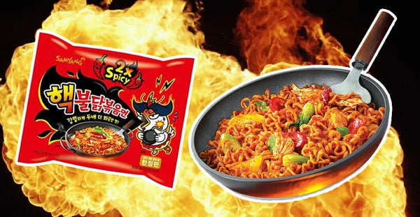 QUIZ: Test Your Nerve with this Fire Noodle Challenge!