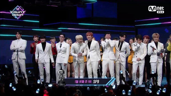 SF9 remporte la première victoire d'une émission musicale sur 'M Countdown'
