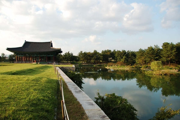 Beachten Sie die malerische Sicht auf die koreanischen Nationalparks