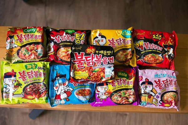 The Korean Fire Noodle Challenge