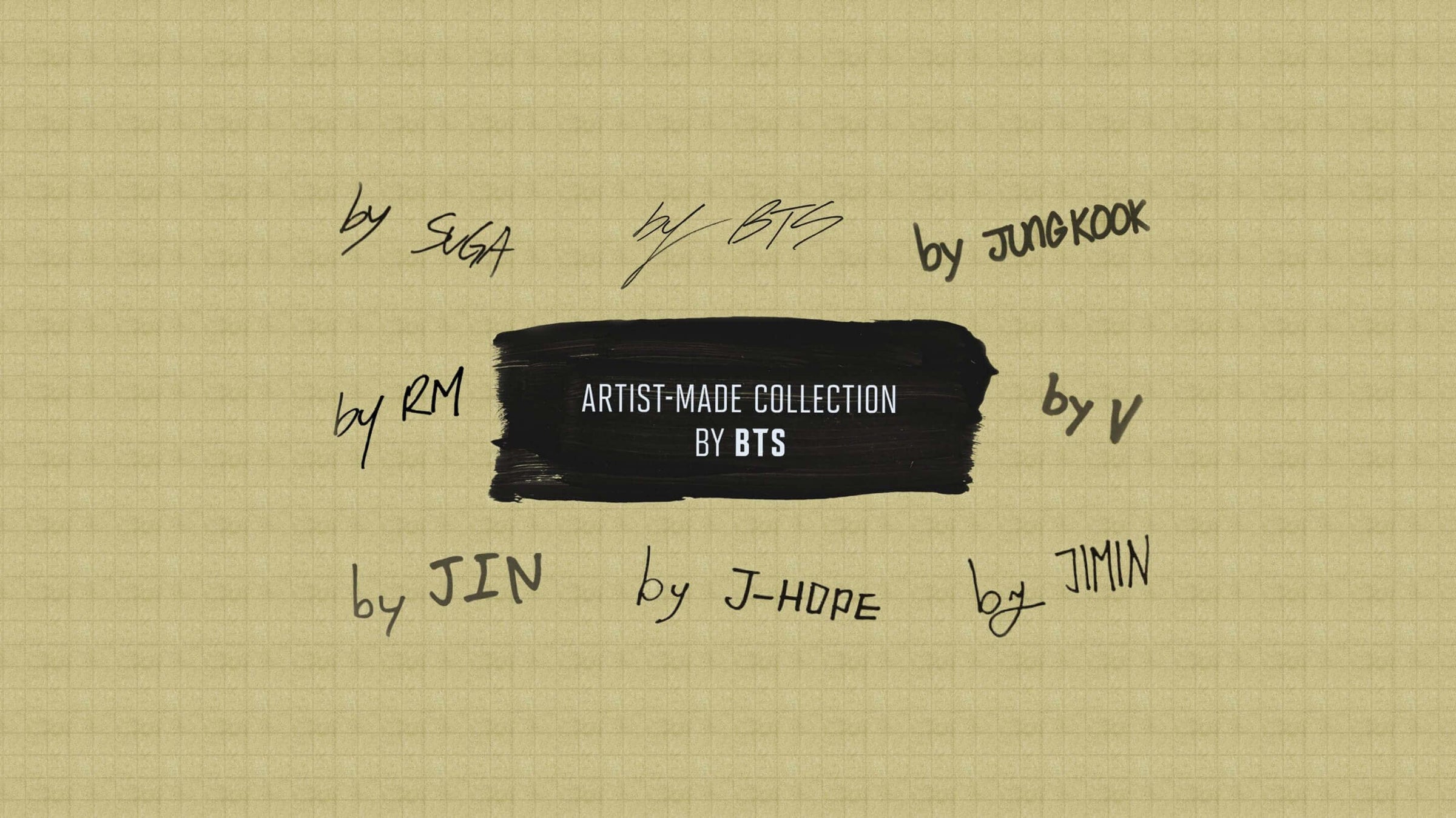 Artist-Made Collection BY BTS (JIN, SUGA, J-HOPE, JIMIN, V)