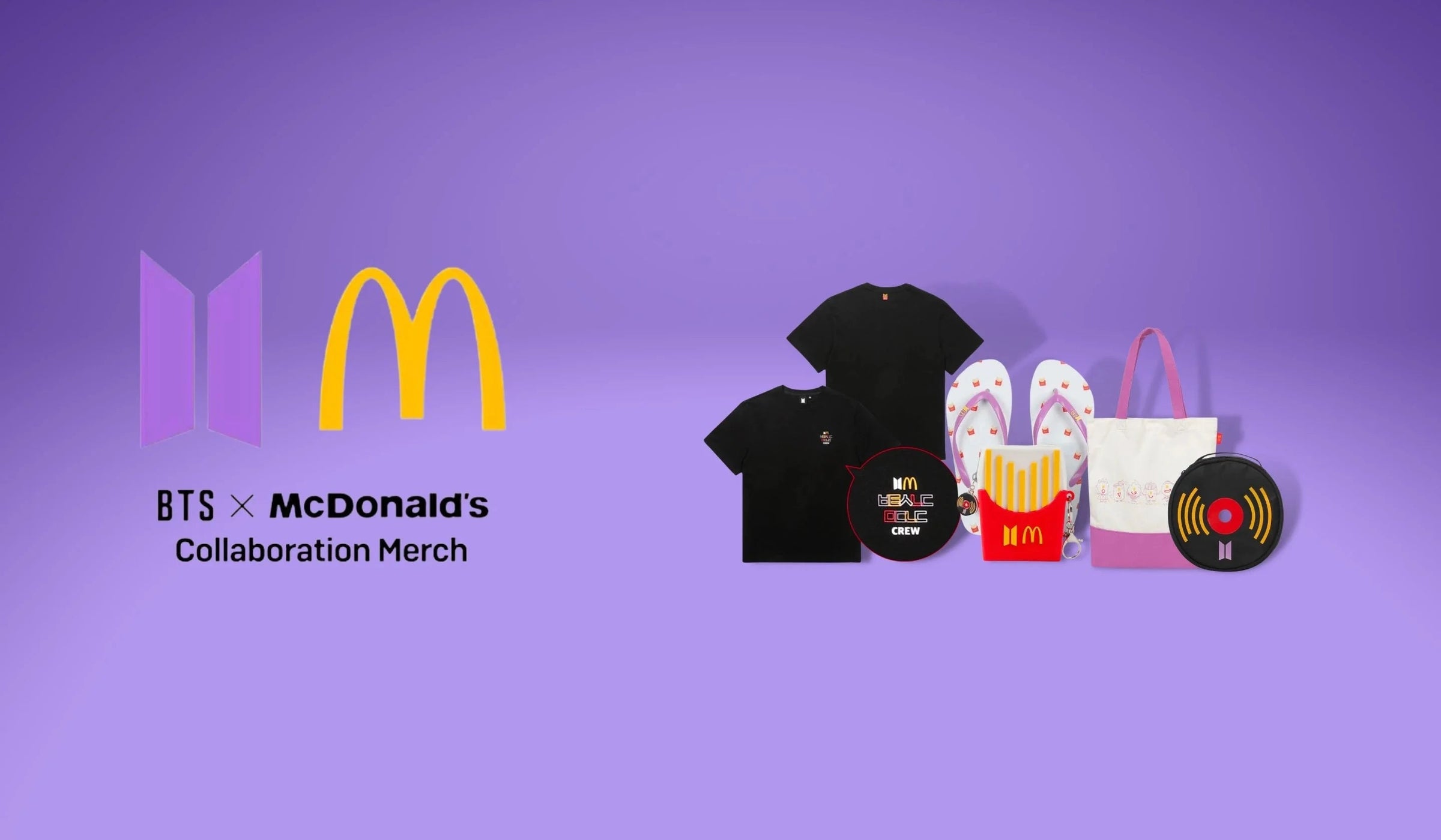 BTS x McDonald's Drops Second Merch Collection
