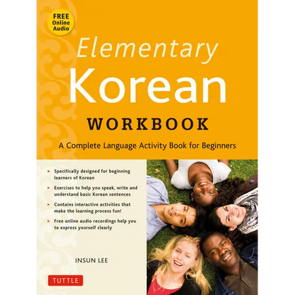 Elementary Korean Workbook: A Complete Language Activity Book for Beginners (Free Online Audi) - Paperback
