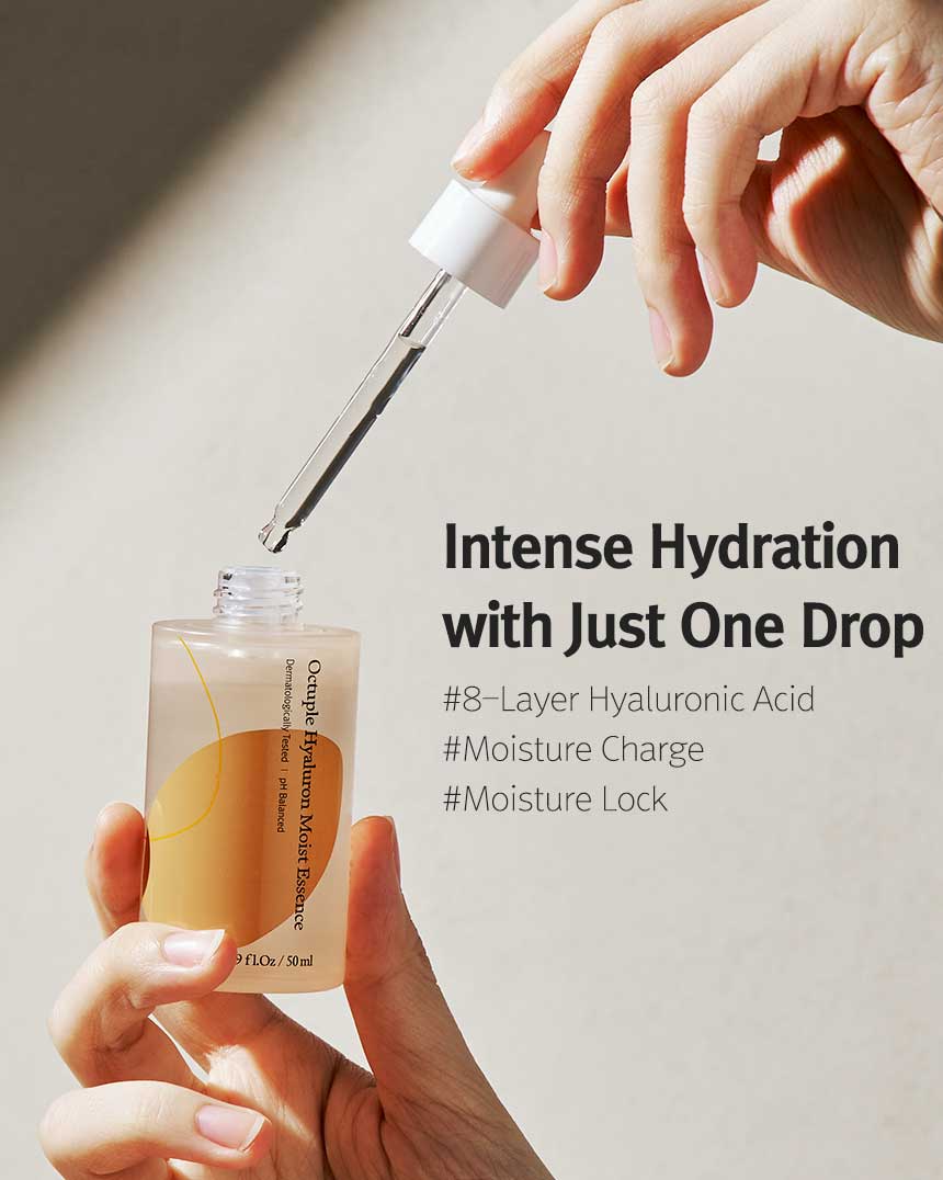 12GRABS Octuple Hyaluron Moist Essence 50ml - Daebak