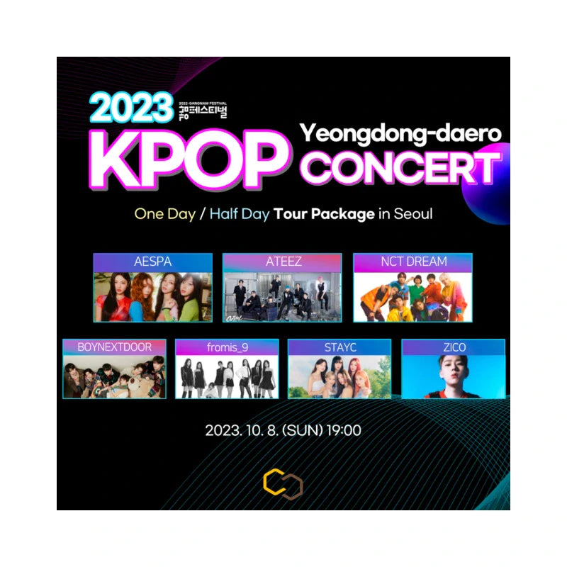 [Half Day] 2023 Yeongdong-daero K-pop Concert & K-pop Tour