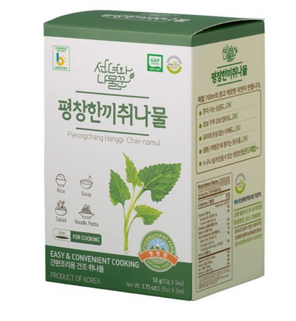 [Pyeongchang] One-Meal Chwinamul (5 Packs)