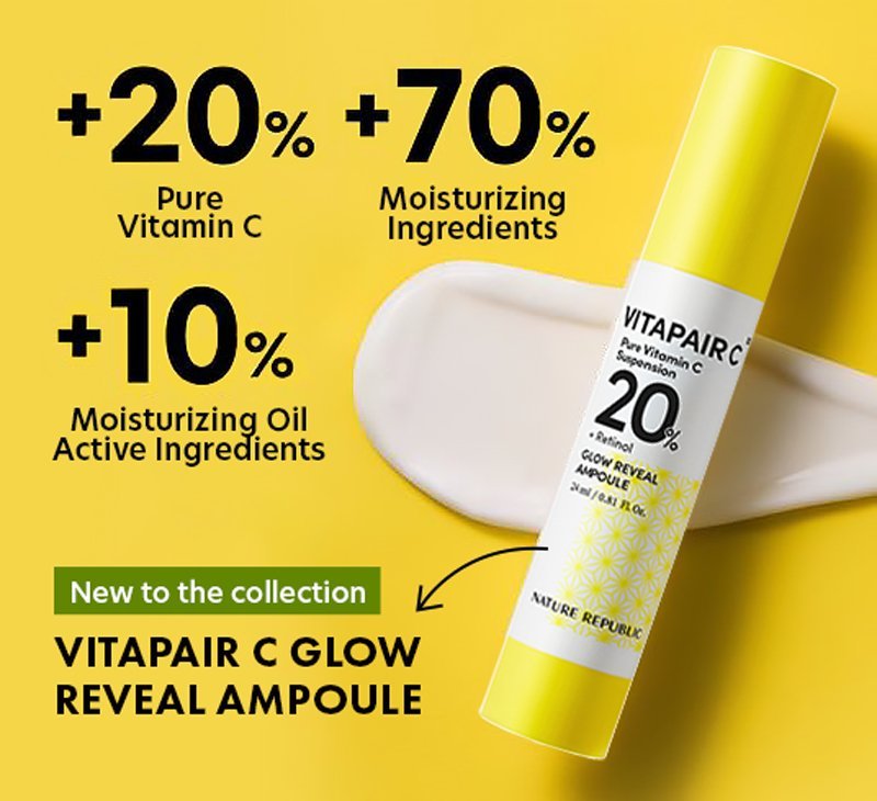 5-Step: Vitapair C Brightening Glow Skincare Value Set - Daebak
