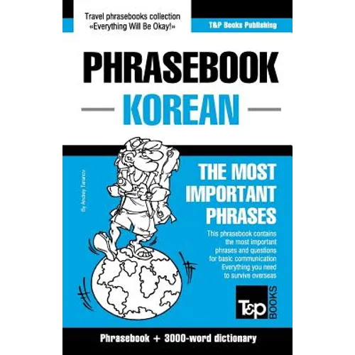 English-Korean phrasebook and 3000-word topical vocabulary - Paperback