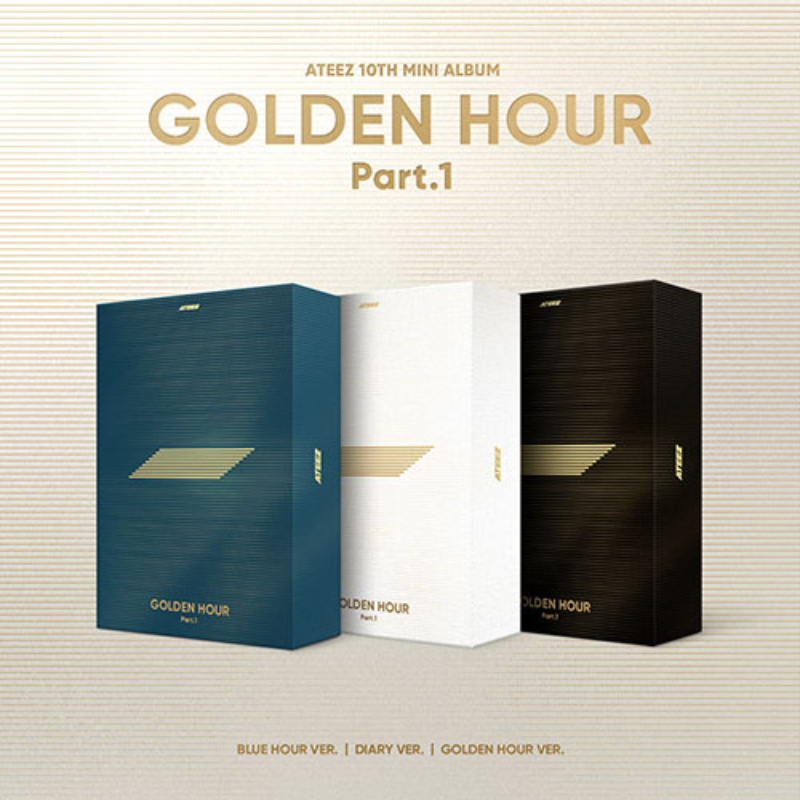 ATEEZ - GOLDEN HOUR : Part.1 (10th Mini Album) - 3-SET