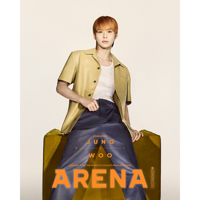 Arena Homme+ January 2024 Issue (Cover: NCT Jungwoo) - A