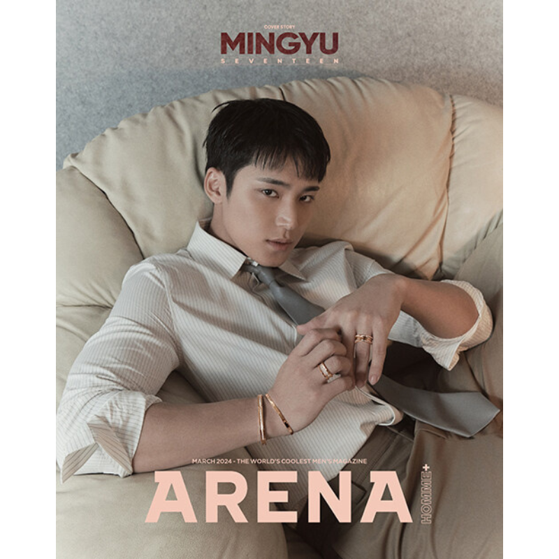 Arena Homme+ March 2024 Issue (Cover: SEVENTEEN Mingyu) - A