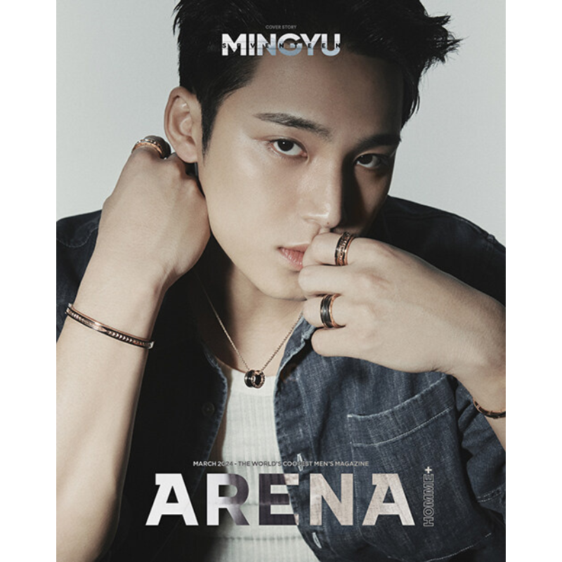 Arena Homme+ March 2024 Issue (Cover: SEVENTEEN Mingyu) - C