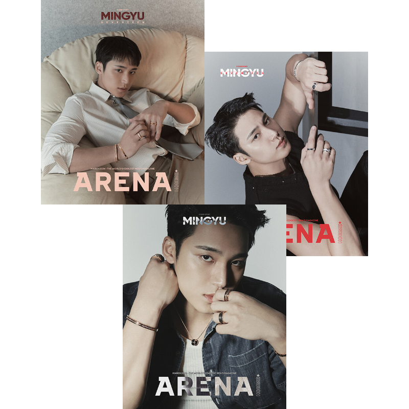 Arena Homme+ March 2024 Issue (Cover: SEVENTEEN Mingyu)