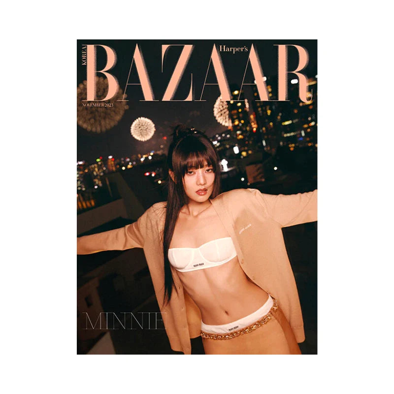 BAZAAR November 2023 Issue (Cover: Minnie) C