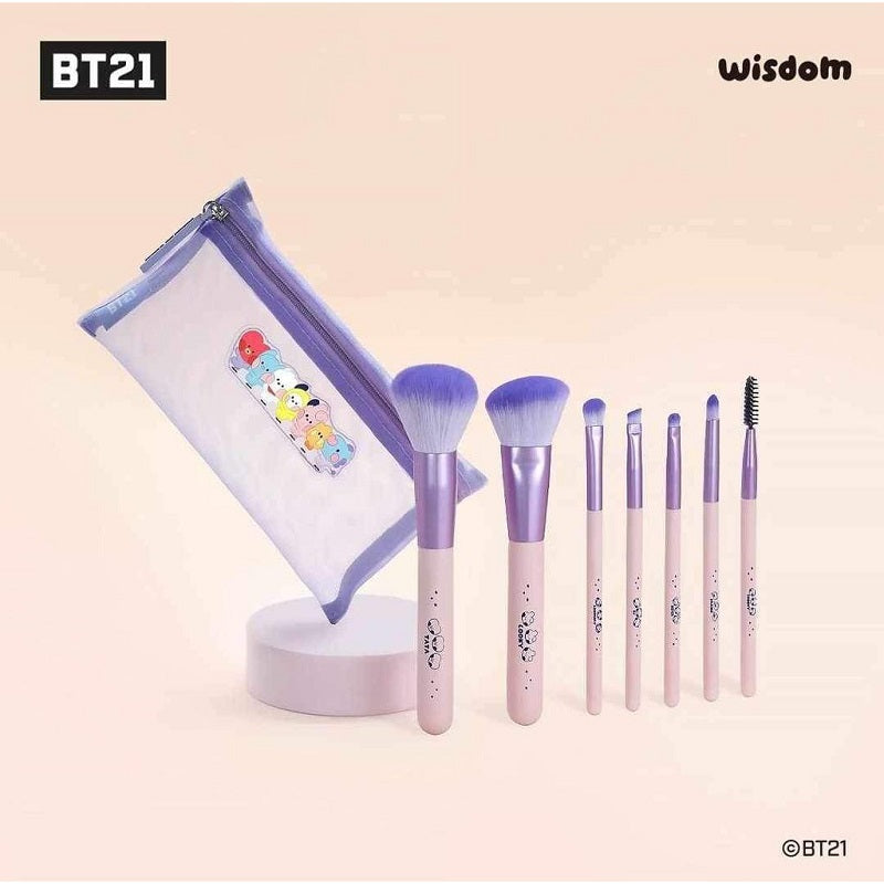 BT21 [minini] Makeup Brush Set