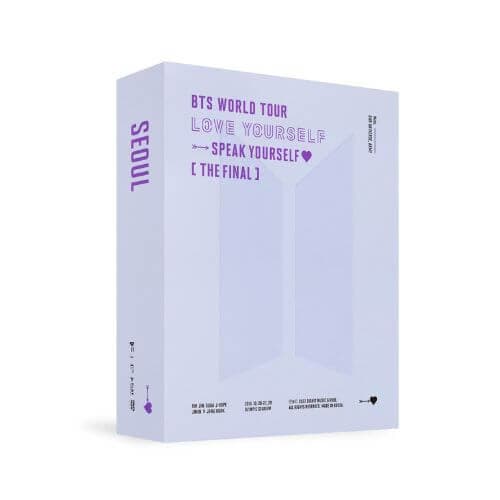BTS - WORLD TOUR 'LOVE YOURSELF: SPEAK YOURSELF' [THE FINAL] DVD