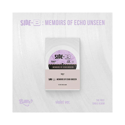 Billlie - Side B: Memoirs of Echo Unseen (1st Single Album) Poca Album - Violet Ver. 