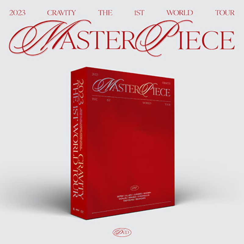 CRAVITY THE 1ST WORLD TOUR [MASTERPIECE] - DVD