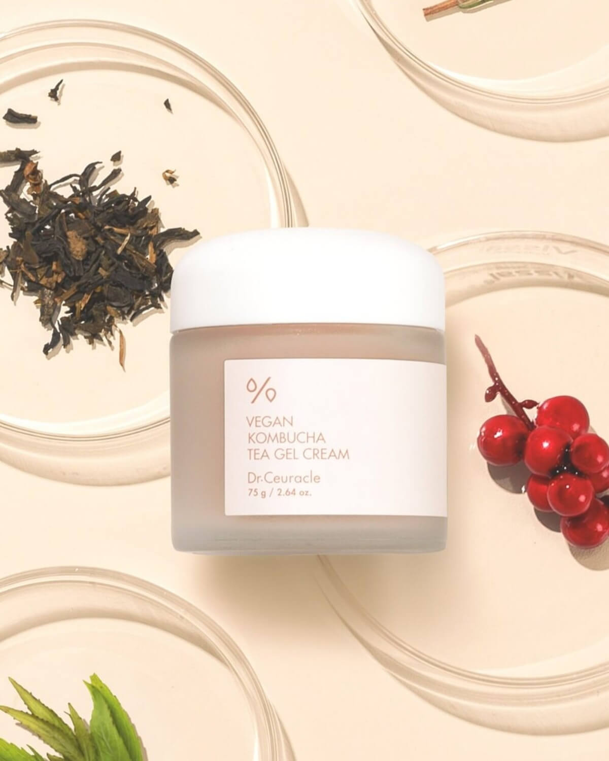 Dr. Ceuracle Vegan Kombucha Tea Gel Cream