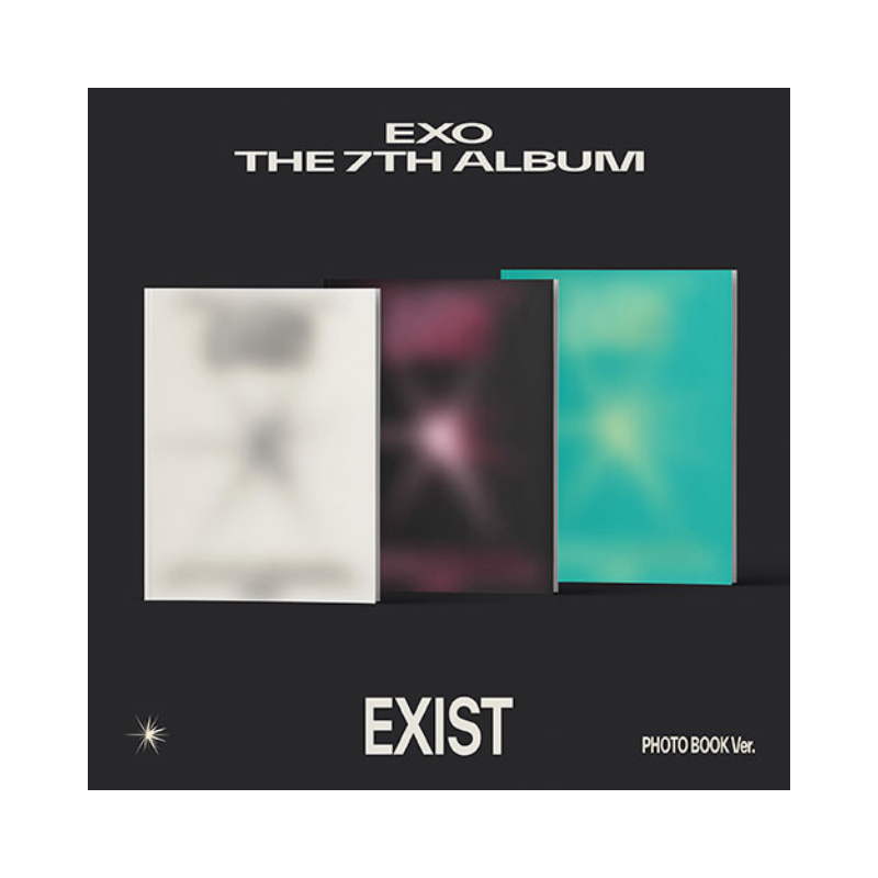 EXO - EXIST (7th Album) Photobook Ver. 3-SET